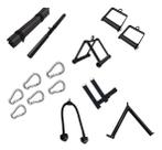 Kit Personalizado Puxadores Cross Over Rei do Fitness Kit Personalizado Puxadores Cross Over Rei do Fitness