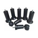 Kit Pes Para Cama Box Casal 5 Pes 2 Rodizio com 13cm Altura - Fenix Mendonça