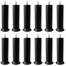 Kit Pes Para Cama Box na Cor Cromado Altura de 18cm Elevando a Altura da Cama com 7 unidades