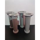Kit Pés Reposição Armário Itatiaia Encaixe 04 peças Cinza 150mm Kit Pés Reposição Armário Itatiaia Encaixe 04 peças Cinza 150mm