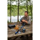 Kit Pesca Completo: Vara Telescópica + Molinete + Acessórios