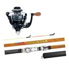 Kit Pesca Leve Way Fishing Molinete CROSS mini + Vara Telescópica PANDA 2,10m Kit Pesca Leve Way Fishing Molinete CROSS mini + Vara Telescópica PANDA 2,10m