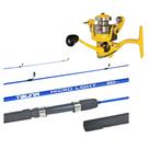 Kit Pesca Molinete Joker 4BB + Vara Saint Tsuna Micro Light Inteiriça