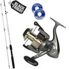 Kit Pesca Molinete Xt 6000 Long Cast Com Vara Taue 1,80Mts e 200Mts de Linha Kit Pesca Molinete Xt 6000 Long Cast Com Vara Taue 1,80Mts e 200Mts de Linha