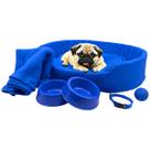 Kit Pet Médio Cama Europa com Mantinha e Acessórios Fofos