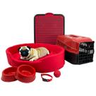 Kit Pet Médio Cama Europa Sanitário Transporte Acessórios
