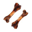 Kit pet mordedor natural osso mini suino defumado para cães