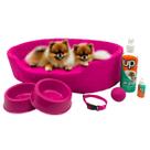 Kit Pet Pequeno Cama Europa Educador Xixi Sim/Não Cães 500ml