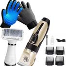 Kit Pet Shop Essencial - Tosa, Secador e Luva de Pelos