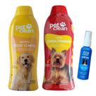 Kit PetClean Shampoo Pelos Claros + Condicionador + Perfume Kit PetClean Shampoo Pelos Claros + Condicionador + Perfume