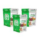 Kit Peticos para cães vegano Quatree Snacks Biscoito Natural Vegan 150g