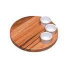 Kit Petisco 4 Peças Tramontina 10239592 Madeira Natural