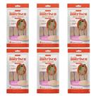 Kit Petisco Cães Snack Cremoso Nutrisco Salmão 56g C/6 Unidades