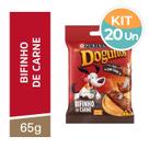 Kit Petisco Doguitos Sabor Carne Cães 20un 65g