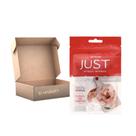 Kit Petisco Just Cubos de Frango Caes Gatos 55g 10 unidades
