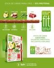 Kit Petisco Saudável 8 Unidades Stick MANGA, MAÇÃ, MORANGO, BANANA, MAMÃO, GOIABA, PERA E PÊSSEGO