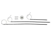 Kit Peugeot 206 4 Portas Dianteiras para Máquina do Vidro Elétrico Código:RTX 097