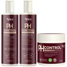 Kit Ph Control Apice Tratamento Completo Shampoo Condicionador E Mascara Anti Porosidade Capilar