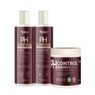 Kit Ph Control Shampoo, Condicionador e Máscara 500g Apse