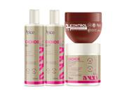 Kit Ph Control Shampoo Condicionador Máscara e Ativador CCH N. FRAGÂNCIA