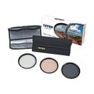 Kit Photo Essentials Tiffen 28TPK1 com polarizador circular de 28 mm