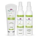 Kit Phyto Acne Control Home Care 3 ítens Peles Oleosas - Gel Esfoliante, Sabonete Secativo e Loção Normalizadora Adistringente