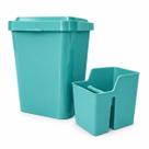 Kit Pia 2 Peças Lixeira 4L e Porta Utensílios Cozinha Easyplast Colors Organizador Bancada Casa Kit Pia 2 Peças Lixeira 4L e Porta Utensílios Cozinha Easyplast Colors Organizador Bancada Casa