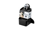 KIT PIA BONITA - Porta detergente com porta bucha + rodo de pia, na cor preto