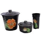 Kit Pia Com 3 Peças Decoradas No Atacado - FMSP