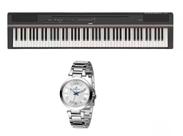 Kit Piano Yamaha Digital P125B e Relogio Feminino Dk11214-6 Kit Piano Yamaha Digital P125B e Relogio Feminino Dk11214-6