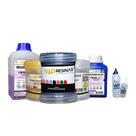 Kit Pigmentos Metalizados Cor Premium VIP + Resina VR100 1kg