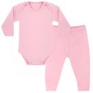 Kit Pijama Térmico Body e Calça Bebê Energy Thermo Dry Rosa Everly Kit Pijama Térmico Body e Calça Bebê Energy Thermo Dry Rosa Everly