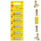 Kit Pilhas 12V 23A Alcalinas 5 Unidades Embalagem Fechada Energia Segura e Durável