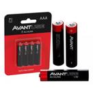 Kit Pilhas Alcalinas Aaa Pequena Com 04 Unidades 1.5v Avant Kit Pilhas Alcalinas Aaa Pequena Com 04 Unidades 1.5v Avant