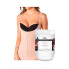 Kit Pimenta Negra 650g e Corpete Cinta Modeladora Lupo