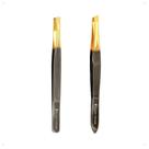 Kit Pinça Reta Tw-or123 + Chanfrada Tw-or124 Klass Vough Ponta Dourada