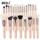 Kit Pincéis De Maquiagem BEILI de Alta Qualidade Pó Blush Sombra 25PÇS