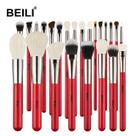 Kit Pincéis de maquiagem BEILI Profissional Cabelo Natural 24 PÇS Kit Pincéis de maquiagem BEILI Profissional Cabelo Natural 24 PÇS
