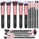 Kit Pincéis de Maquiagem Profissional Bestope 16 Peças