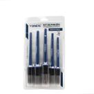 Kit Pinceis Detalhamento Automotivo Interno 5 Peças Vonixx