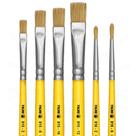 Kit Pincéis para Pintura em Tecido Tigre 6234 - 6 unidades