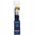 Kit Pincéis Pintura Acrílica Lefranc & Bourgeois 3 Unidades Kit Pincéis Pintura Acrílica Lefranc & Bourgeois 3 Unidades