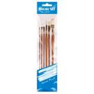 Kit Pincéis Pintura Artística Sinoart SFB0273 6 Unidades