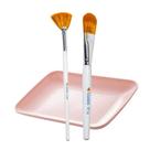 Kit Pincéis Seda Estética 06, 18 Peelings, Ácidos, Máscaras e Apoio Bambu