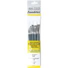 Kit Pincéis Winsor & Newton Foundation 6 Unidades