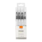 Kit Pincel Artístico Water Brush 4 Pontas Brw