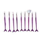 Kit Pincel com 10 Peças Sereia