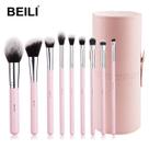Kit Pincél De Maquiagem Profissional Pó Sombra BEILI Acompanha Estojo
