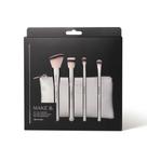 Kit Pincel de Maquiagem Silver Make B. Essentials (5 itens) Kit Pincel de Maquiagem Silver Make B. Essentials (5 itens)