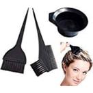 Kit pincel e tigela para tintura de cabelo tres pecas ningjia comb